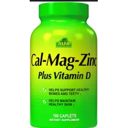 CALCIO MAGNESIO ZINC D3 X 100 COMPRIMIDOS - Ecofarma